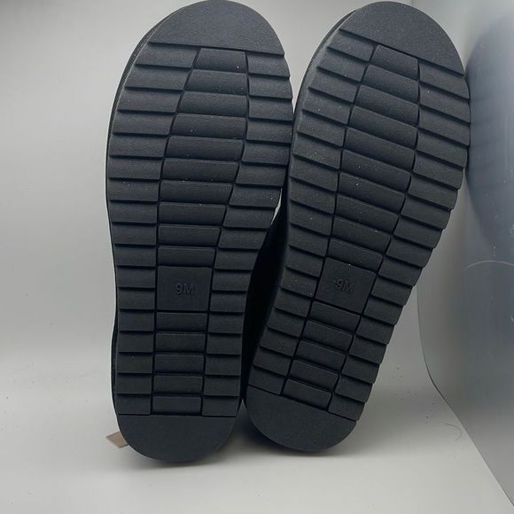 CUSHIONAIRE Women's COZY pull on boot +Memory Foam SIZE 9 BLACK - Picture 5 of 7